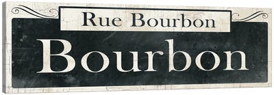 French Quarter Sign I Canvas Art Print - Bourbon Art