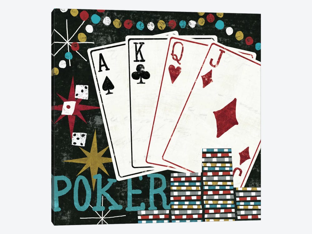 Vegas - Cards by Michael Mullan 1-piece Art Print