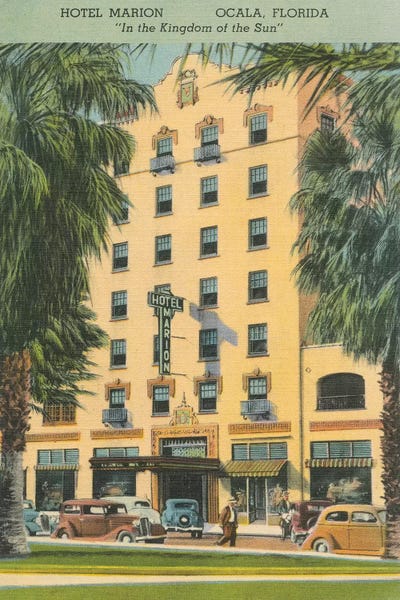 Florida Postcard V by Wild Apple Portfolio art print