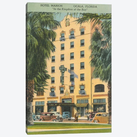 Florida Postcard V Canvas Print #WAC9720} by Wild Apple Portfolio Canvas Print