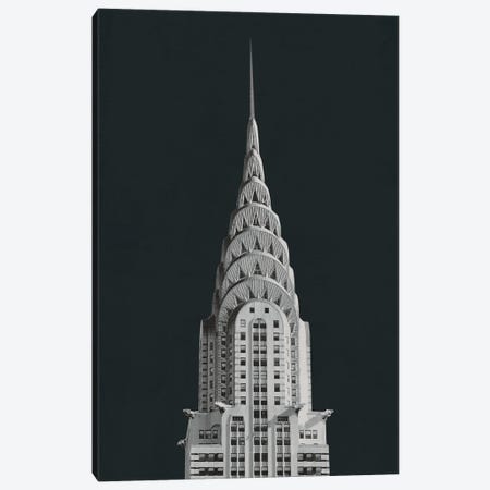 Chrysler Building on Black Canvas Print #WAC9805} by Wild Apple Portfolio Art Print