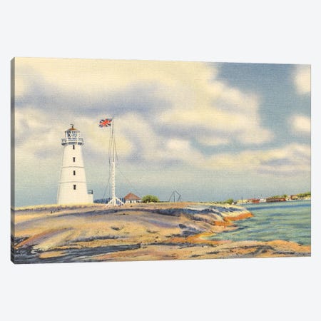 Nassau Lighthouse Canvas Print #WAC9824} by Wild Apple Portfolio Canvas Print