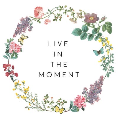 Bright Victorian Garden V by Wild Apple Portfolio canvas print