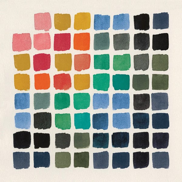 Wild Apple Portfolio: Retro Color Chart by Wild Apple Portfolio