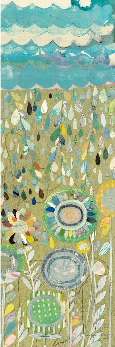 After the Rain III by Candra Boggs multi panel art