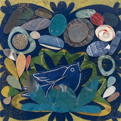 Birds in Spring IV by Candra Boggs art print