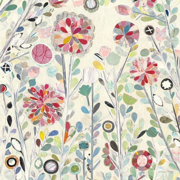 Candra Boggs: Spring Blossoms Square by Candra Boggs