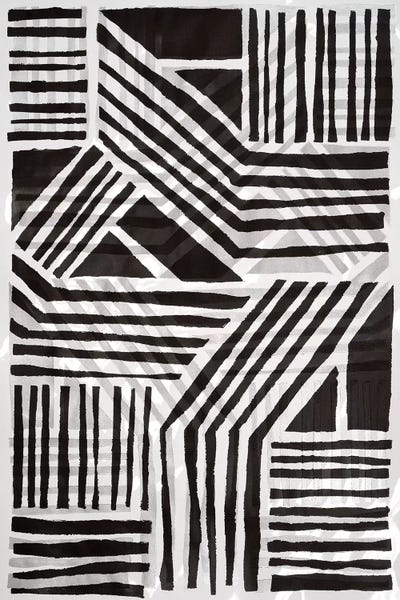 Black & White Patterns: Nokomis IV by Renée Stramel
