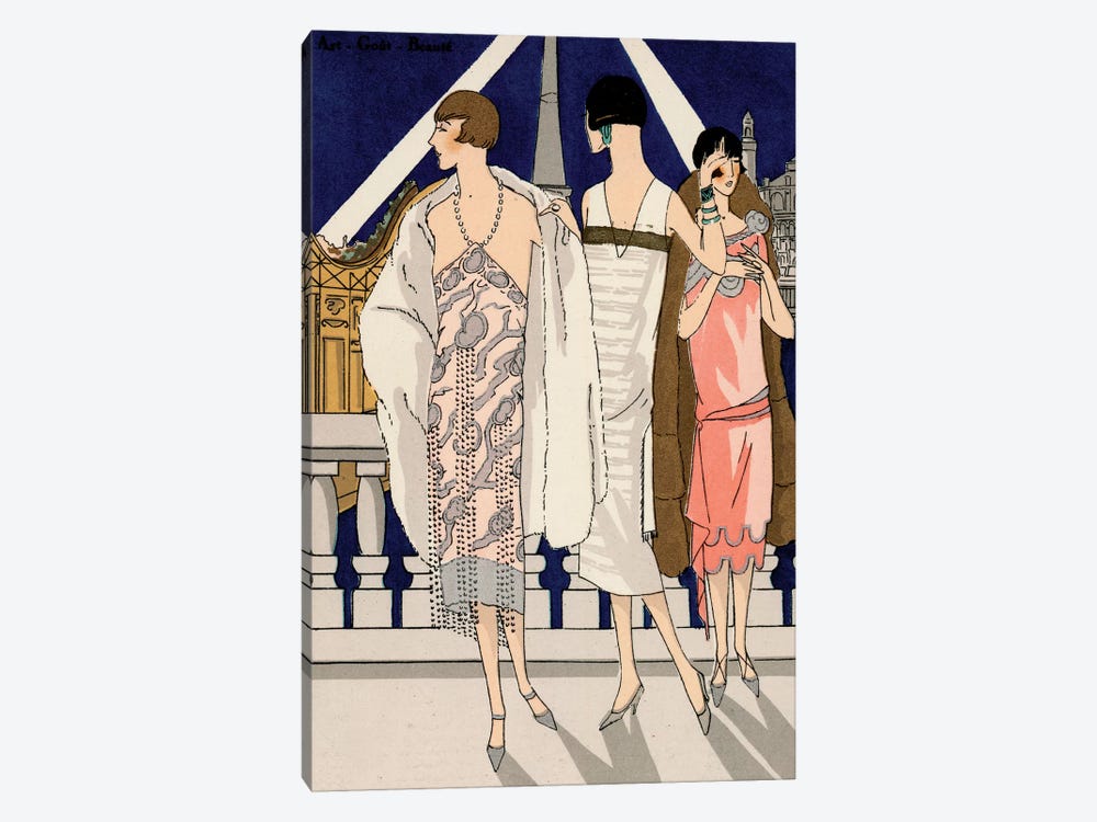 Vintage Couture II by World Art Group Portfolio 1-piece Canvas Print