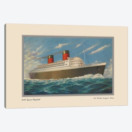 Vintage Cruise II Canvas Print #WAG175} by Unknown Artist Canvas Wall Art