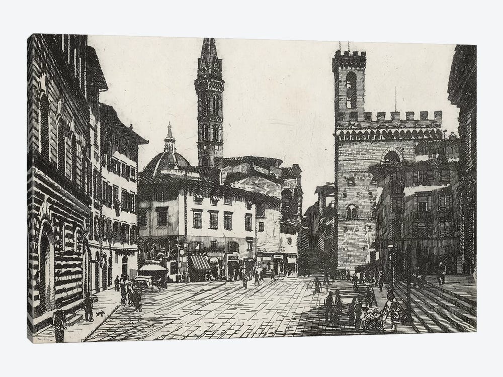 Scenes In Firenze II by Unknown Artist 1-piece Art Print