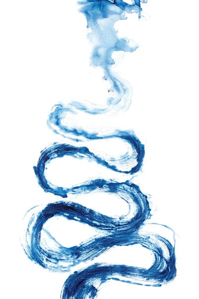 Indigo Vapor I by Michael Willett canvas print