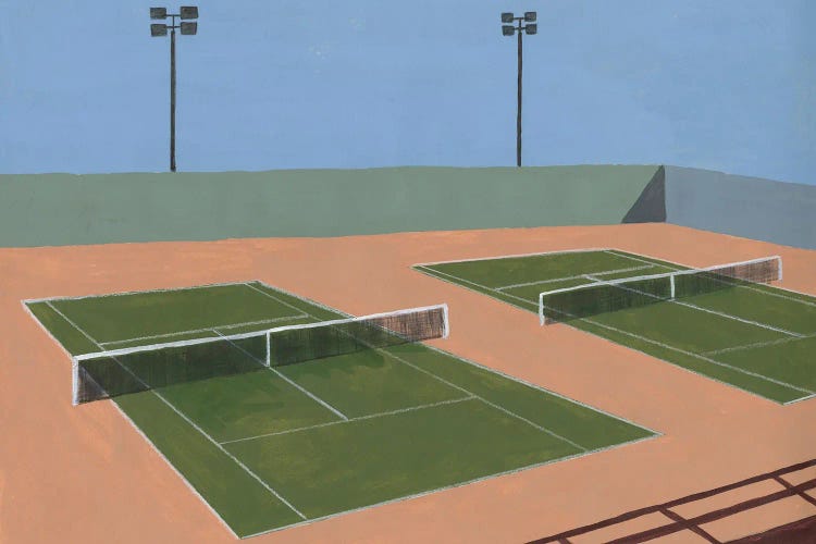 Tennis Anyone I by Michael Willett wall art