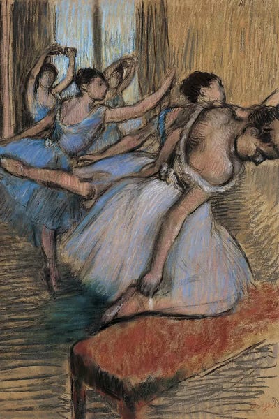 Edgar Degas: The Dancers by Edgar Degas