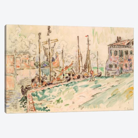 Venice Canvas Print #WAG87} by Paul Signac Canvas Art
