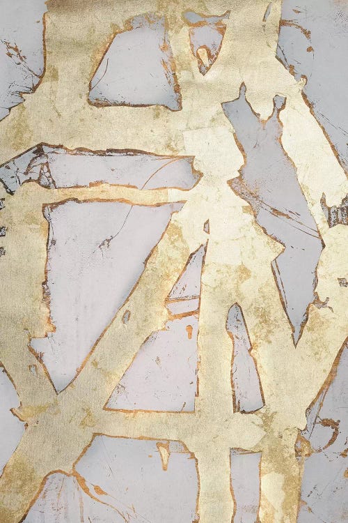 Ace of Spades in Gold I by Erin Ashley wall art