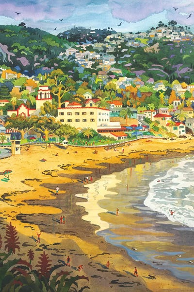 Last Light On Laguna Gary's by Robin Wethe Altman canvas print