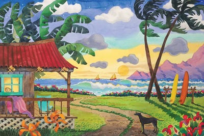 My Island Paradise by Robin Wethe Altman art print