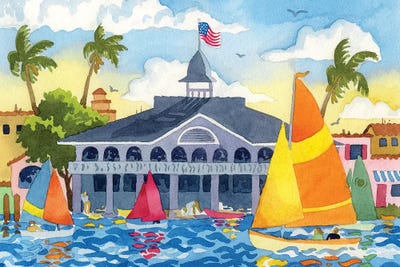 Pavillion by Robin Wethe Altman canvas print