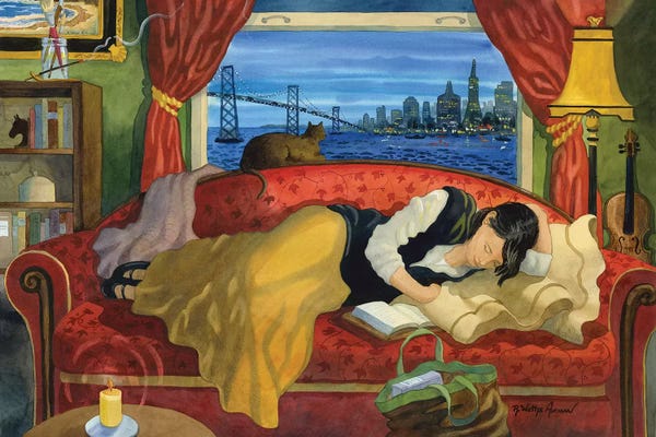 Robin Wethe Altman: She Lives In San Fransisco by Robin Wethe Altman