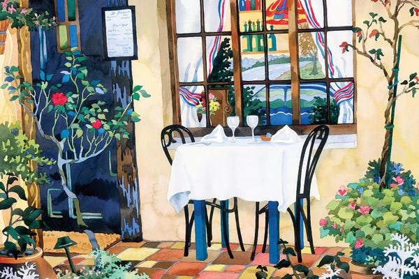 Robin Wethe Altman: Table For Two by Robin Wethe Altman