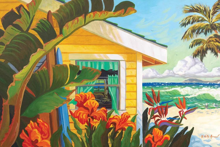 The Cottage At Crystal Cove by Robin Wethe Altman wall art