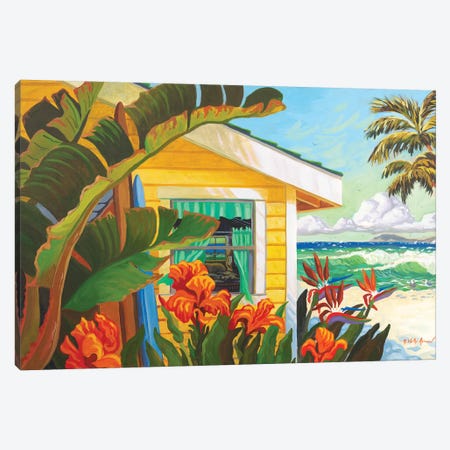 The Cottage At Crystal Cove Canvas Print #WAL38} by Robin Wethe Altman Art Print