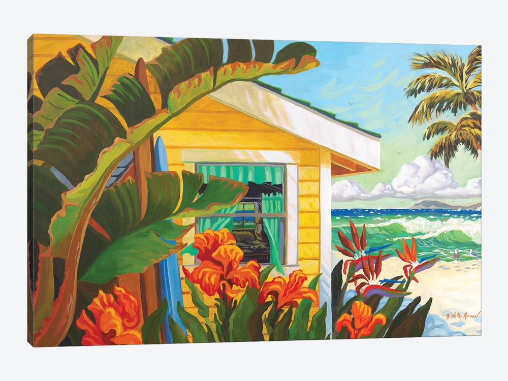 The Cottage At Crystal Cove by Robin Wethe Altman 1-piece Art Print