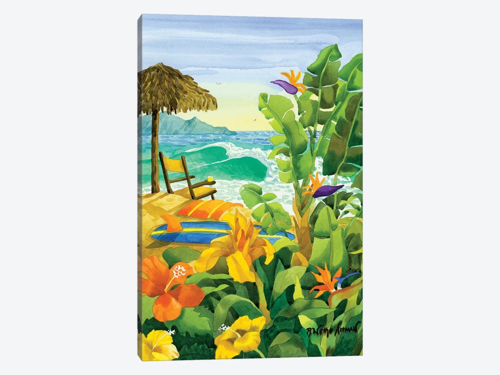 Tropical Holiday by Robin Wethe Altman 1-piece Canvas Art