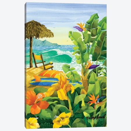 Tropical Holiday Canvas Print #WAL40} by Robin Wethe Altman Canvas Wall Art