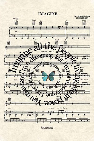 Hot Off the Presses: Imagine by WordsAndMusicArt