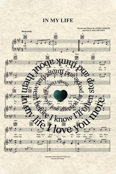 Bands: In My Life by WordsAndMusicArt