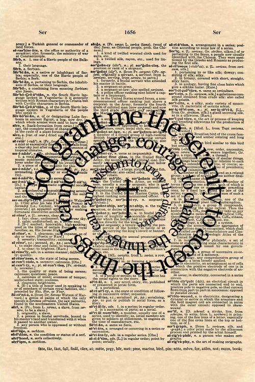 Serenity Prayer