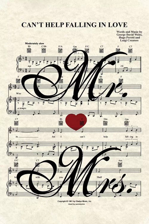 Can't Help Falling In Love - Mr And Mrs