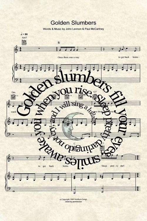Golden Slumbers - Blue Moon