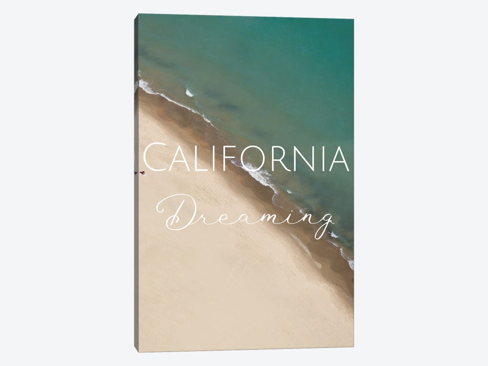California Dreaming by WordsandMusicArt 1-piece Canvas Art Print