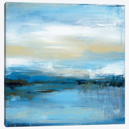 Dreaming Blue I Canvas Print #WAN20} by Wani Pasion Canvas Art