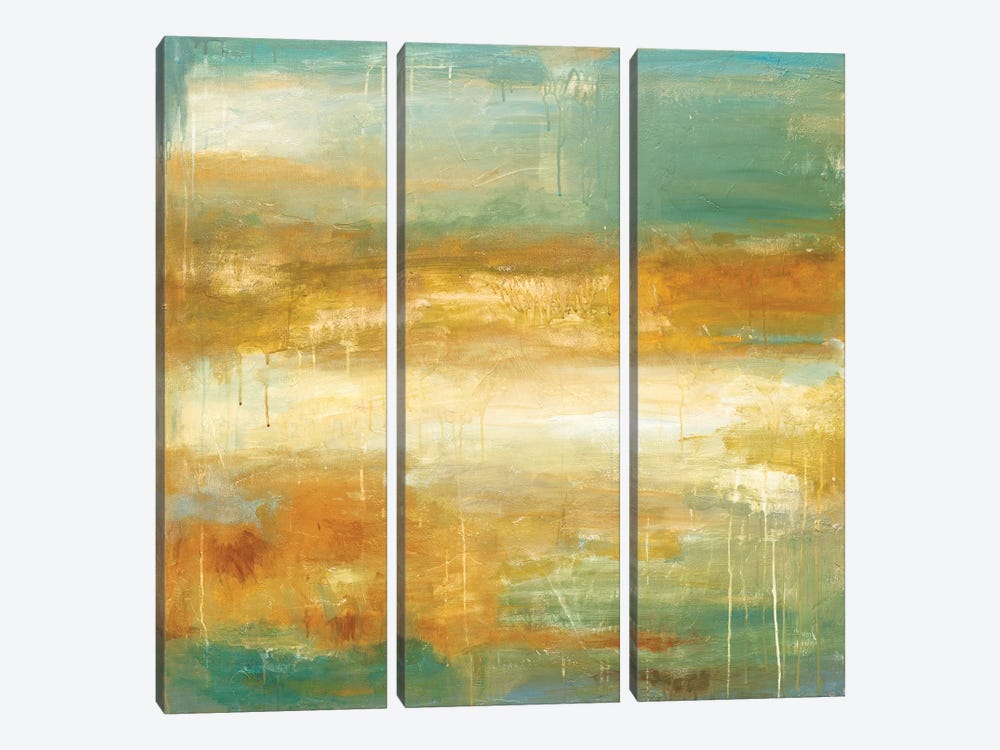 Golden Possibilities by Wani Pasion 3-piece Canvas Wall Art