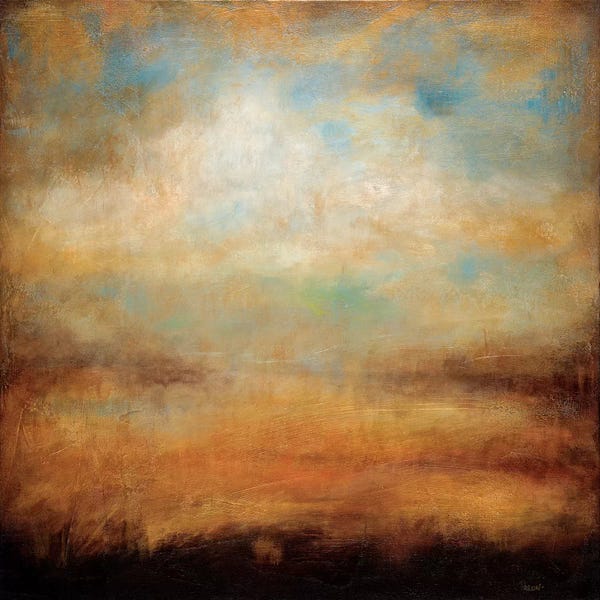 Effortless Earth Tone Abstracts: Posta Del Sol by Wani Pasion