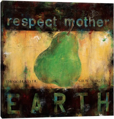 Respect Mother Earth Canvas Art Print - Wani Pasion