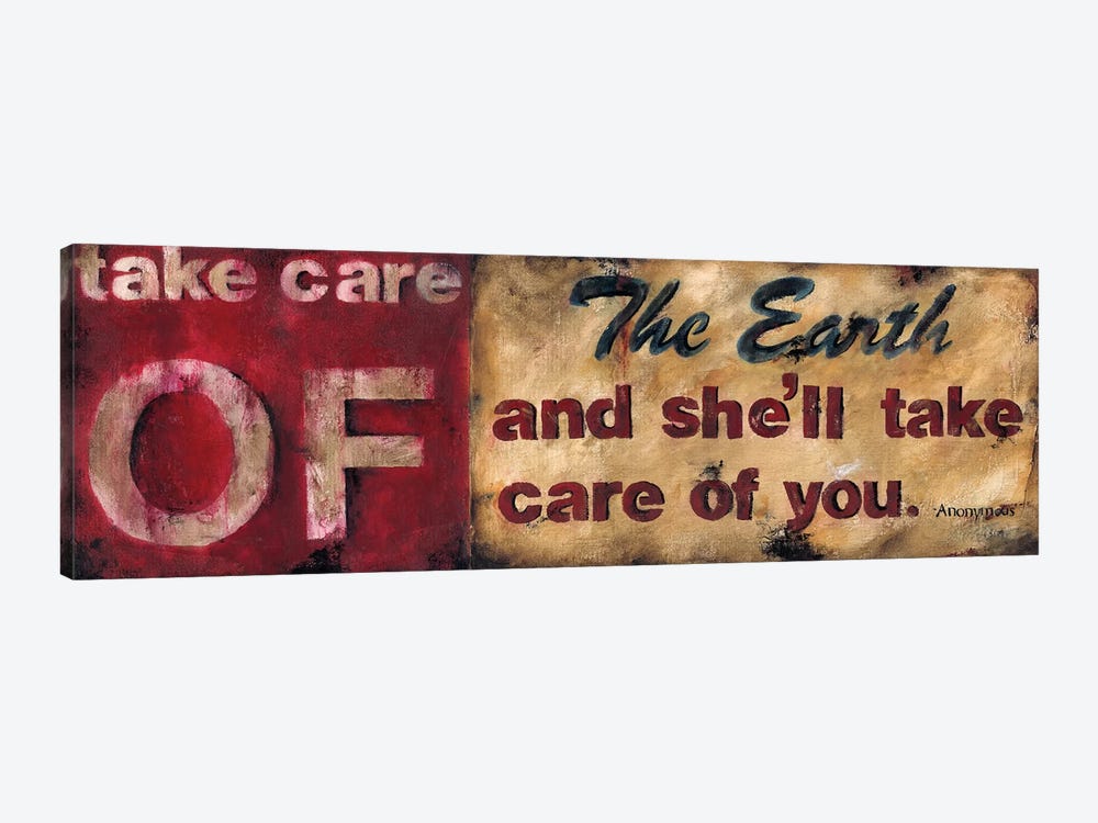 Take Care Of The Earth by Wani Pasion 1-piece Canvas Artwork