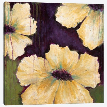 Blooms I Canvas Print #WAN6} by Wani Pasion Art Print