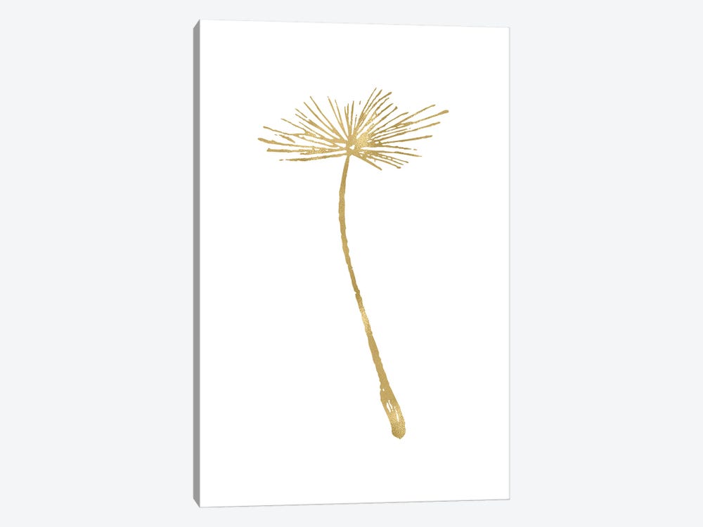 Dandelion II Gold by Willow & Olive 1-piece Art Print