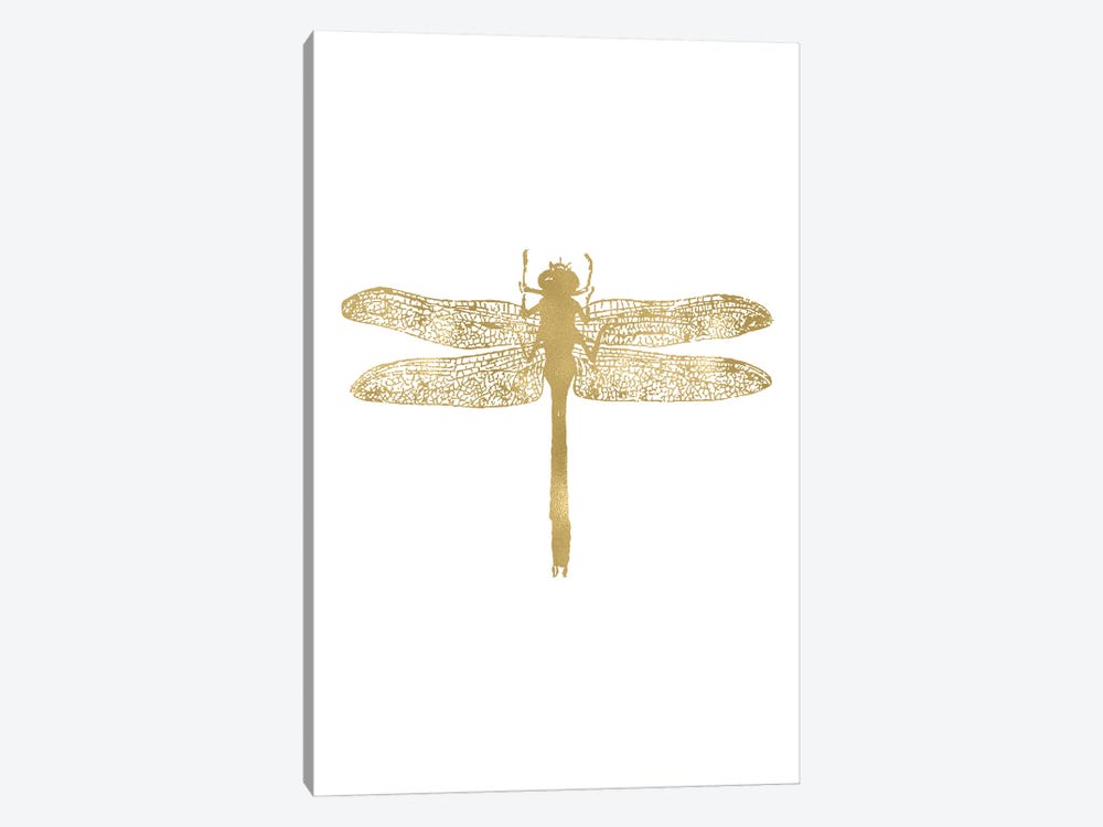 Dragonfly Gold by Willow & Olive 1-piece Art Print