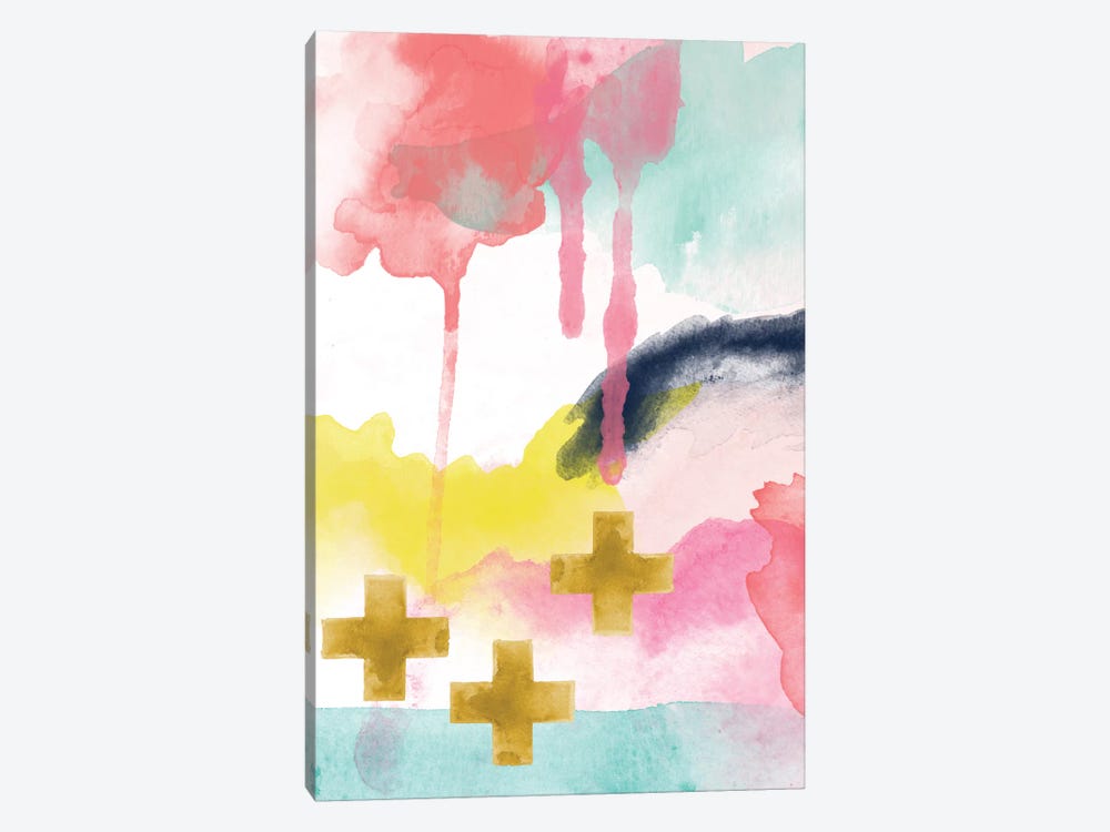 Faith Abstract I by Willow & Olive 1-piece Canvas Print