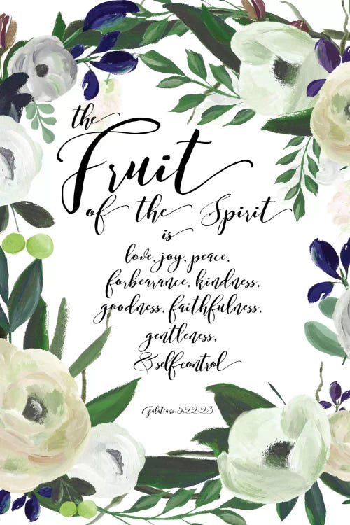 Fruit Of The Spirit - Galatians 5:22-23