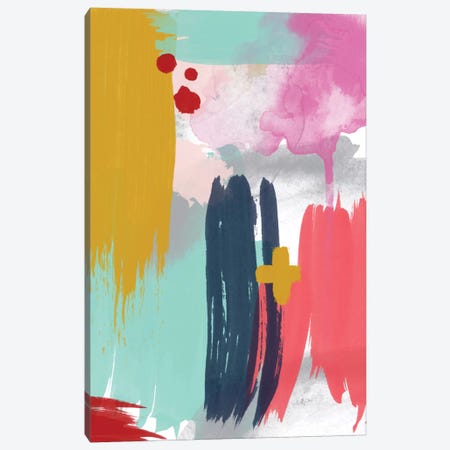 Grace Abstract V Canvas Print #WAO18} by Willow & Olive Canvas Artwork