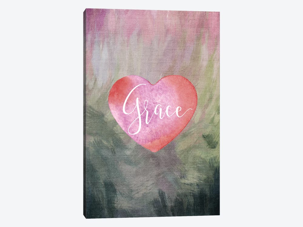 Grace Heart by Willow & Olive 1-piece Canvas Artwork