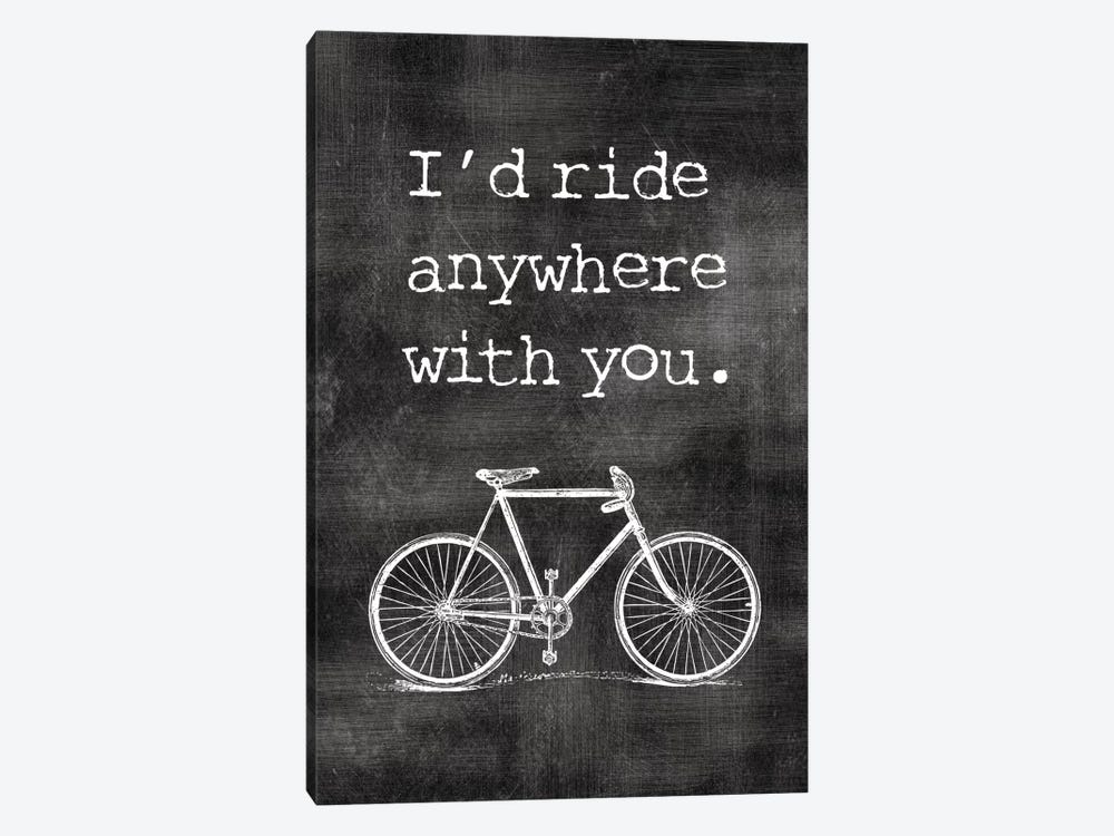 I'd Ride Anywhere With You by Willow & Olive 1-piece Canvas Art Print
