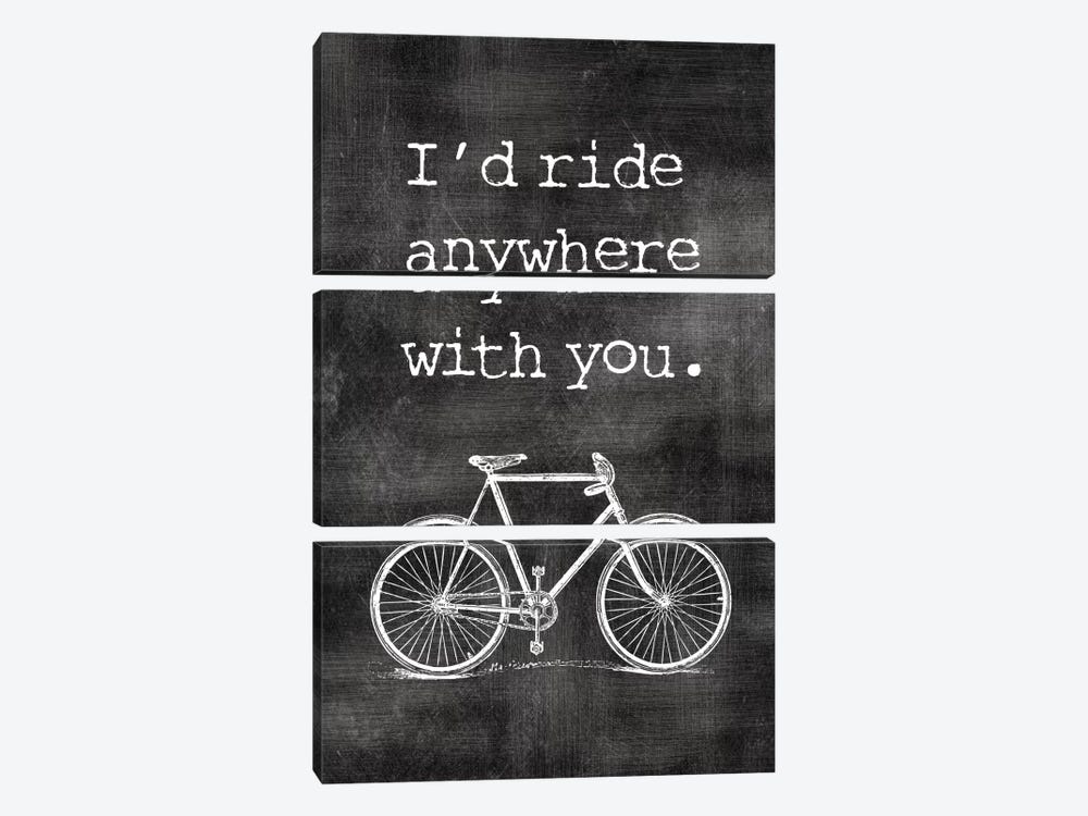 I'd Ride Anywhere With You by Willow & Olive 3-piece Canvas Art Print